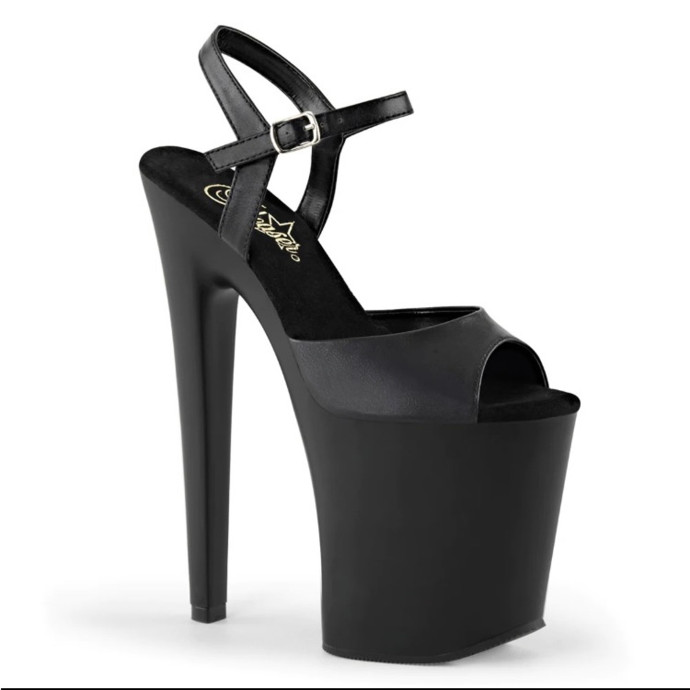 Pleaser Sandal Pump
